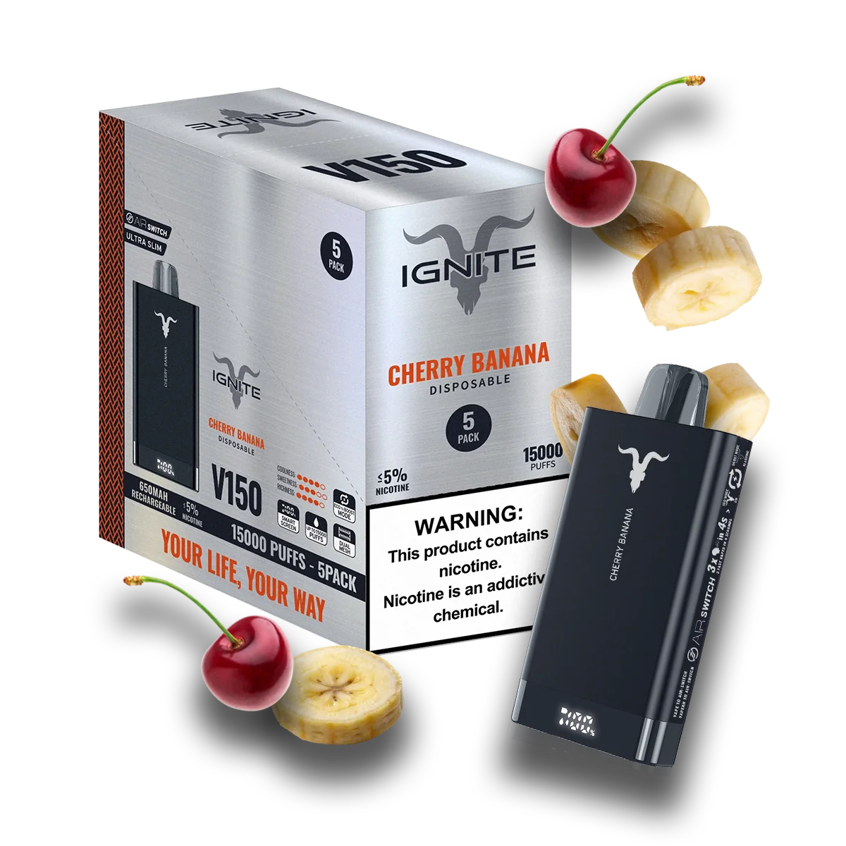 Ignite V150 Vape Device [5 Pack]