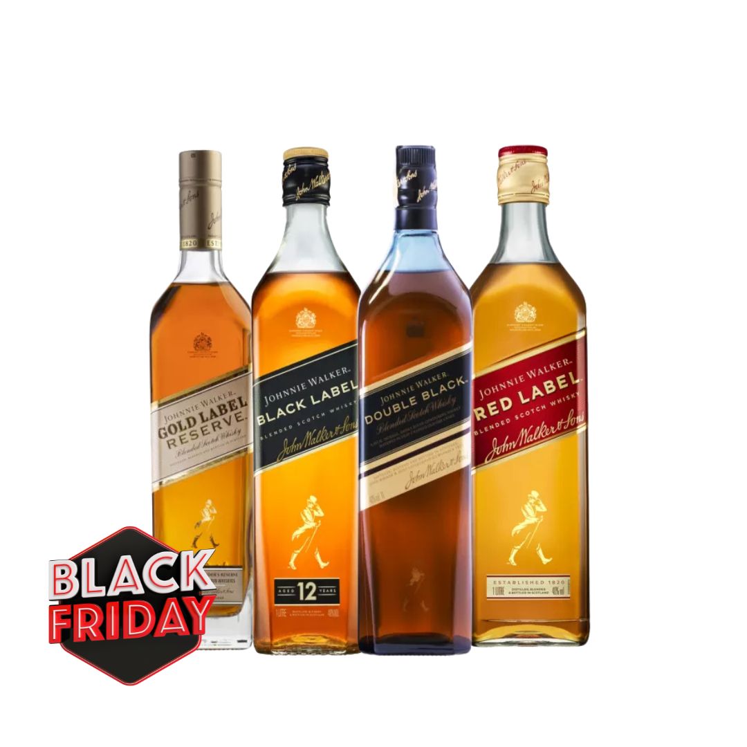 Combo Johnnie Walker 750ml Low - Black Friday