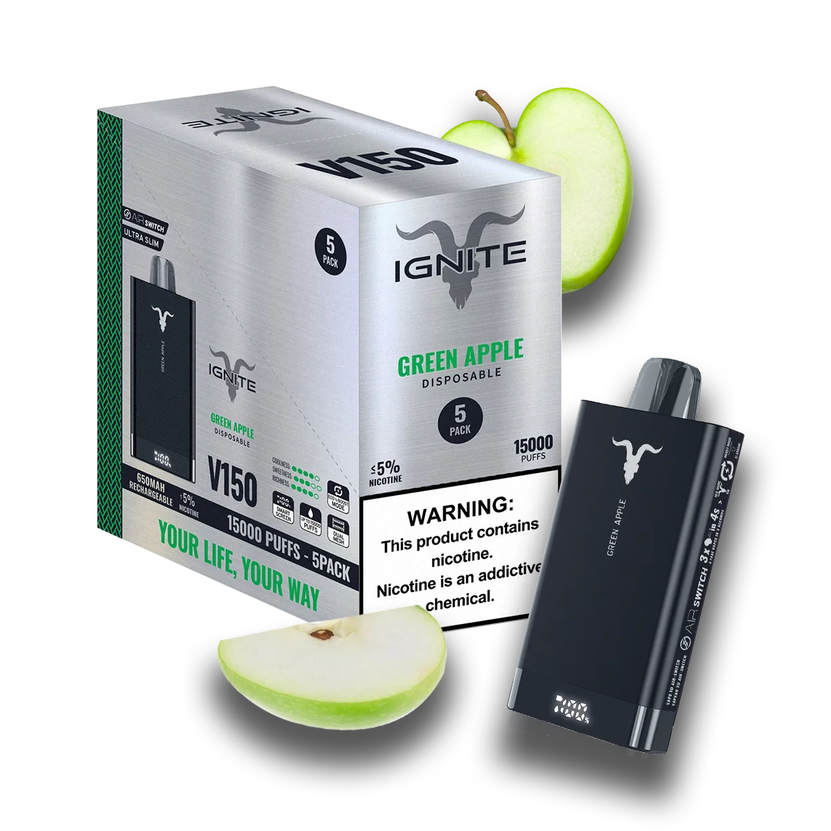 Ignite V150 Vape Device [5 Pack]