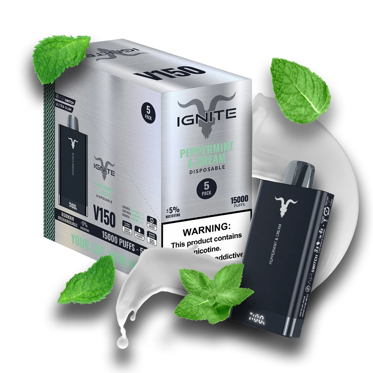 Ignite V150 Vape Device [5 Pack]